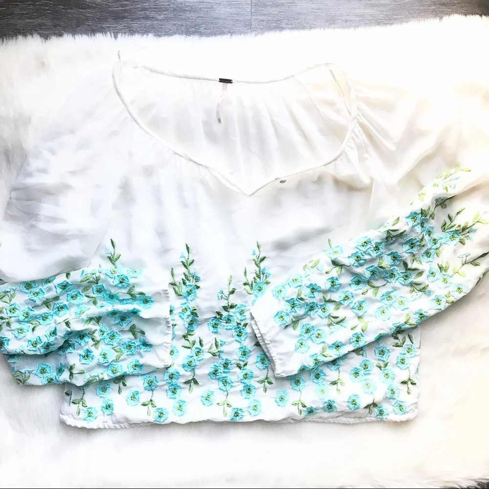 Free People Climbing Vines Top